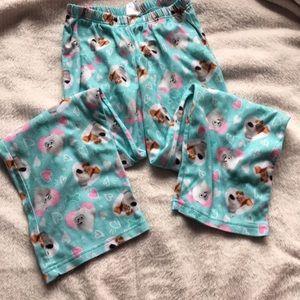 Girls two piece pajama set